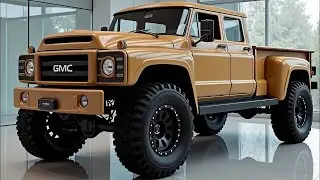 Пикап GMC Vintage 2026 года &ndash; стиль старой школы, производительность нового поколения.