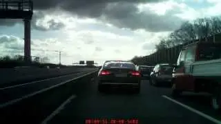 Autobahn 1 K&ouml;ln Richtung Euskirchen (vom Kreuz K&ouml;ln-Nord nach K&ouml;ln-Bocklem&uuml;nd)