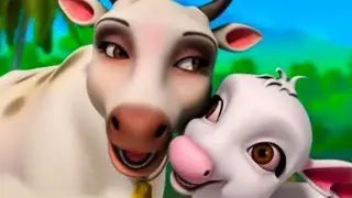 Gaiya Meri Aati Hai | Hindi Rhymes collection for Children | cartoonworldrhymes
