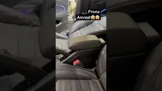 Fronx accessories in nexa showroom Armrest 9821830034. #viral #shorts