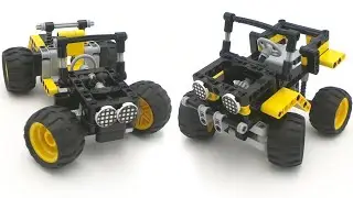 Lego Technic 8816 ATV Off Road Racer Studless Remake