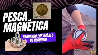 Pesca met&aacute;lica (Probando los imanes de neodimio)