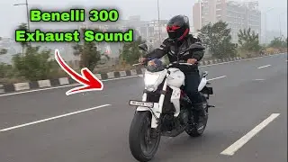 Benelli 300 Pure Exhaust Sound🔊🎧💥 || Akrapovic Exhaust || Super loud || 600iRider || ￼