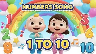 Numbers Song 1&ndash;10 😊 | Count, Sing & Learn | Fun Kids Song
