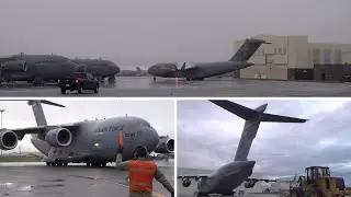 Alaska Air National Guard ships relief supplies to Seward Peninsula
