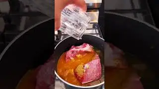 Century Old Fried Beef Recipe  Used For Preserving Beef Without Fridge #asmr #shorts #short #viral