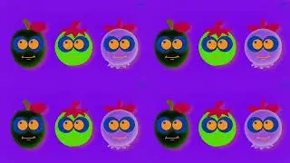 D Billions: Om Nom, Yummy Yum! Intro Song Inverted Color | Gamavision Csupo Effects