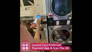 Cashless Laundry System: PayNow QR Payment in Action (Dryer Demo)