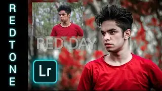 Lightroom Mobile Tutorial | Amazing Red Tone Effect | Lightroom Retouch Photo Editing | Step By Step