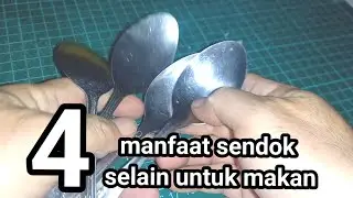 4 manfaat sendok makan# idekreatif#tutorial 