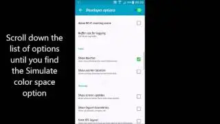 How to enable the Greyscale mode using developers option in Touchwiz Lollipop ROMS
