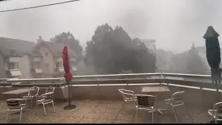 Orage Fort : Vent Violent et Tonnerre Intense | Évian-les-Bains | Le 15/07/2024