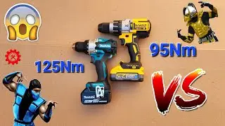 A MAIS FORTE DO BRASIL??? PARAFUSADEIRA MAKITA DHP486 BRUSHLESS DCD996 BOSCH FLEX TURBO