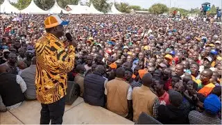 LIVE!! Raila & other leaders in Kisumu for Official Coronation Ceremony For Luo Council of Elders!!