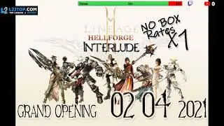 L2hellforge.com - No bots - No dual box - NO p2w -  *INTERLUDE x1*