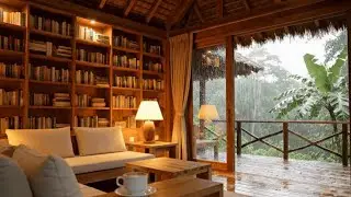 Slow Rainfall to Settle Your Mind | Forest Rain Sounds for Deep Sleep