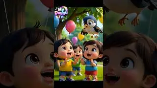 Chidiya Rani Aayi 🐦 | Hindi Kids Song | #Shorts #viral #myduggutv