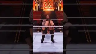 crash landing 😱#wwe#romanreigns#therock #bloodline#2kgames#shorts#wwe2k24#viralshort#ps5#2kgames#2k