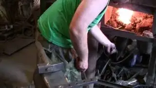 Keltsk&yacute; Nůž - kov&aacute;n&iacute; a kalen&iacute; - Kreps kov&aacute;řsk&yacute; kurz