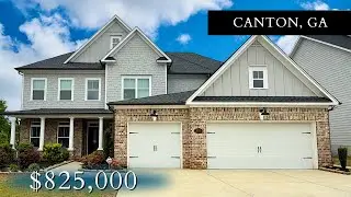 MUST SEE- BEAUTIFUL HOME FOR SALE IN CANTON, GA | TOLL BROTHERS | 5 BEDROOMS