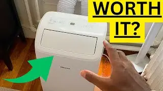 Hisense 8,000 BTU Portable Dual Hose Air Conditioner review