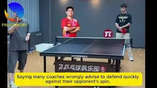 coach Chen 42 - Secret of Lin Shidong's backhand counter-topspin