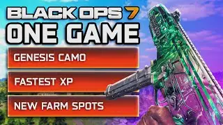 UNLOCK GENESIS CAMO IN ONE GAME (New Fast XP & Camo Method) - Black Ops 7 Season 1 Reloaded