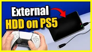 Как использовать внешний жесткий диск USB на PS5 (простой способ)