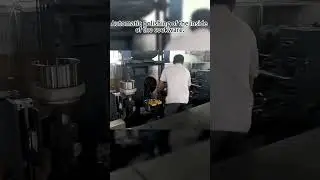 Automatic cookware polishing machine #grinding #machine #automobile #stainless #factory  #polishing
