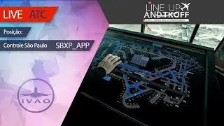 🔴【IVAO-BR】 Controlando SBXP_APP | 📡