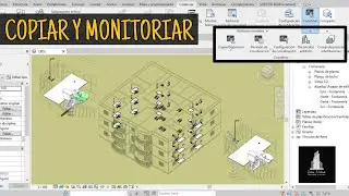 COPIAR Y MONITOREAR/SUPERVISAR #ARQUITECTURA Y #MEP EN #REVIT | PROYECTOS VINCULADOS