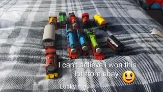 My unboxing review Video on a ertl thomas lot (that I won from ebay)