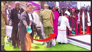 ITAKULIZA MKE WA NDUGAI NA WATOTO WAKIWEKA MASHADA KWENYE KABURI LA BABA YAO | NI MAJONZI