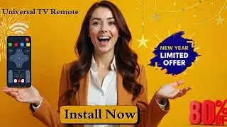 New Year Limited Time Offer 80% Off !😍💥  Universal TV Remote Control🤩📺
