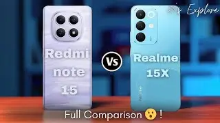 Redmi Note 15 vs Realme 15x – Best Choice for Budget Performance?