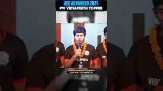 How Many Questions You Solve in A DAY! 🤔 JEE Advanced 2025 Topper! #shorts