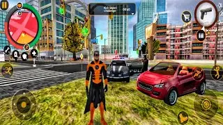 Naxeex Superhero Simulator | Driving Car And Escape From Cops-Android Gameplay
