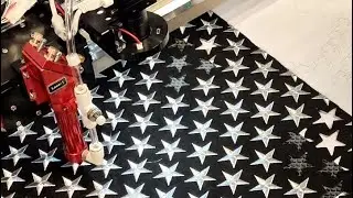 Laser Cutting Embroidery Patches - RedShift CCD Laser Cutter