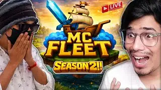 THE ULTIMATE ENCHANT SETUP || mcfleet server season 2 || day 3 hushharshu