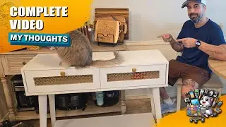Review: Stunning White & Gold JYED Entryway Table with Drawers