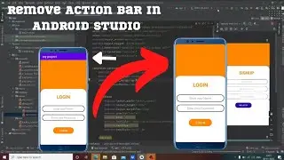How to Remove the ActionBar in Android Studio Tutorial 2022