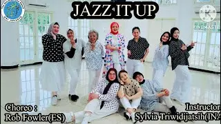 JAZZ IT UP - Line Dance.                       Choreo : Rob Fowler(ES) - January 2026