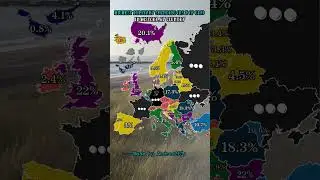 Highest military spending in history, by country #shorts #europe #usa #history #mapping #germany#map