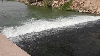 شلال في ناحيه القادسية