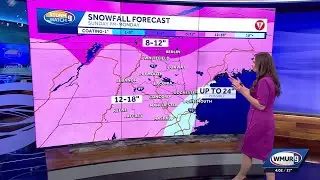Video: Up to 24 inches of snow possible Sunday into Monday