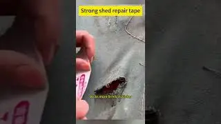 Strong shed repair tape #greattools #lifetips #goodtools #usefulthings #easytools #lifetipsforyou