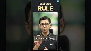 🎯 The 80/20 Rule for NEET PG Success 🚀