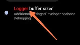 how to set logger buffer size redmi k20 Pro, redmi k20 Pro me logger buffer size set kaise karen