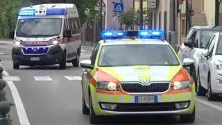 [SPARE] Automedica SUEM 118 Mestre + Ambulanza Croce Rossa Italiana in emergenza