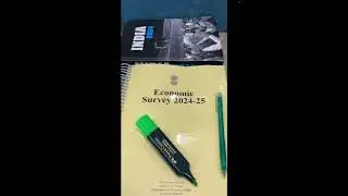 India Year Book 2025, Economic Survey 2025, #UPSC Pre #upscprelims2025